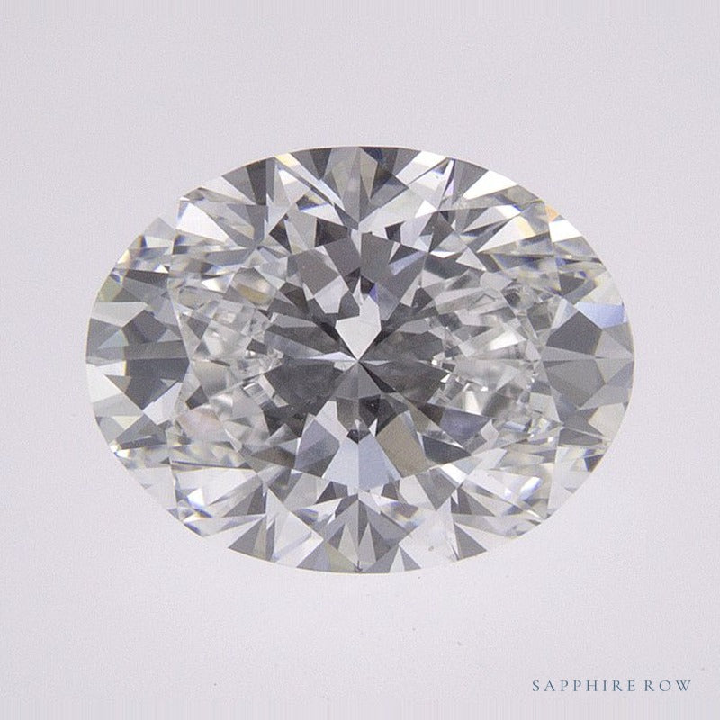 1.83 ct Lab-Grown Diamond – D VVS2 – Oval Cut – IGI Certified — Sapphire Row · cut7