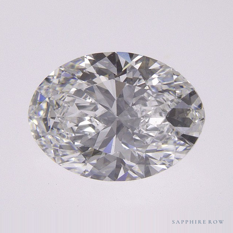 1.05 ct Lab-Grown Diamond – E VVS1 – Oval Cut – IGI Certified — Sapphire Row · cut7