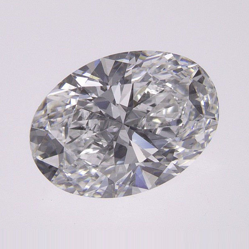 1.06 ct lab-grown diamond, oval cut | Sapphire Row · cut7