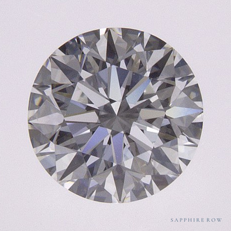 0.80 ct Natural Diamond – F SI1 – Round Cut – GIA Certified — Sapphire Row · cut7