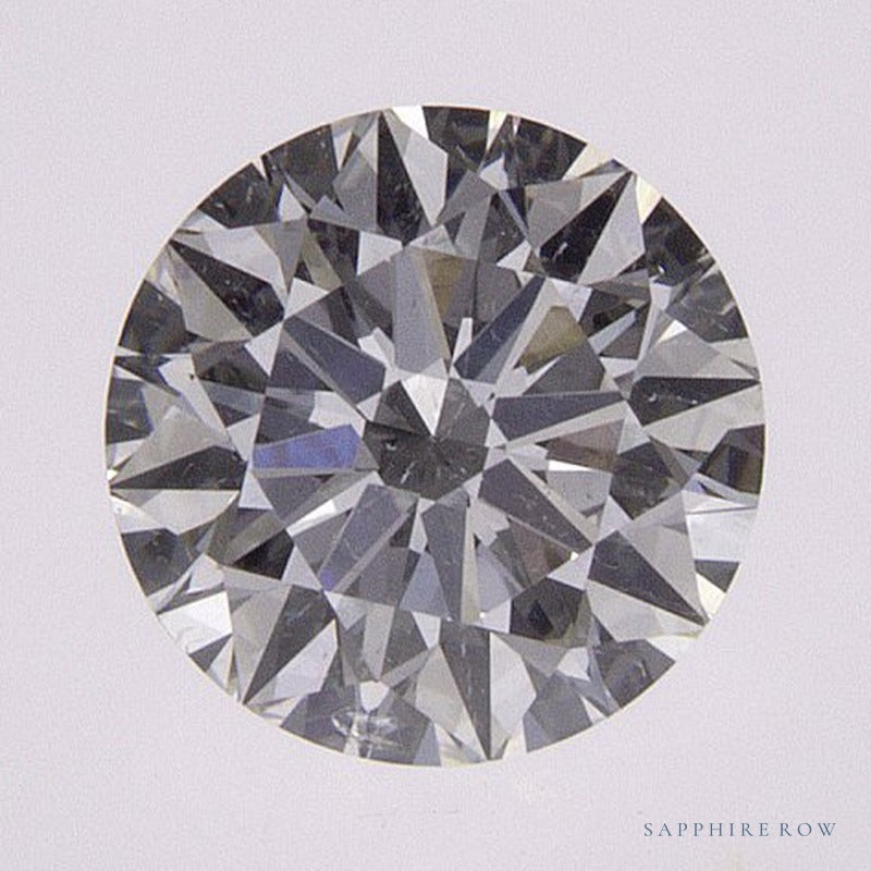 0.80 ct Natural Diamond – G SI2 – Round Cut – GIA Certified — Sapphire Row · cut7