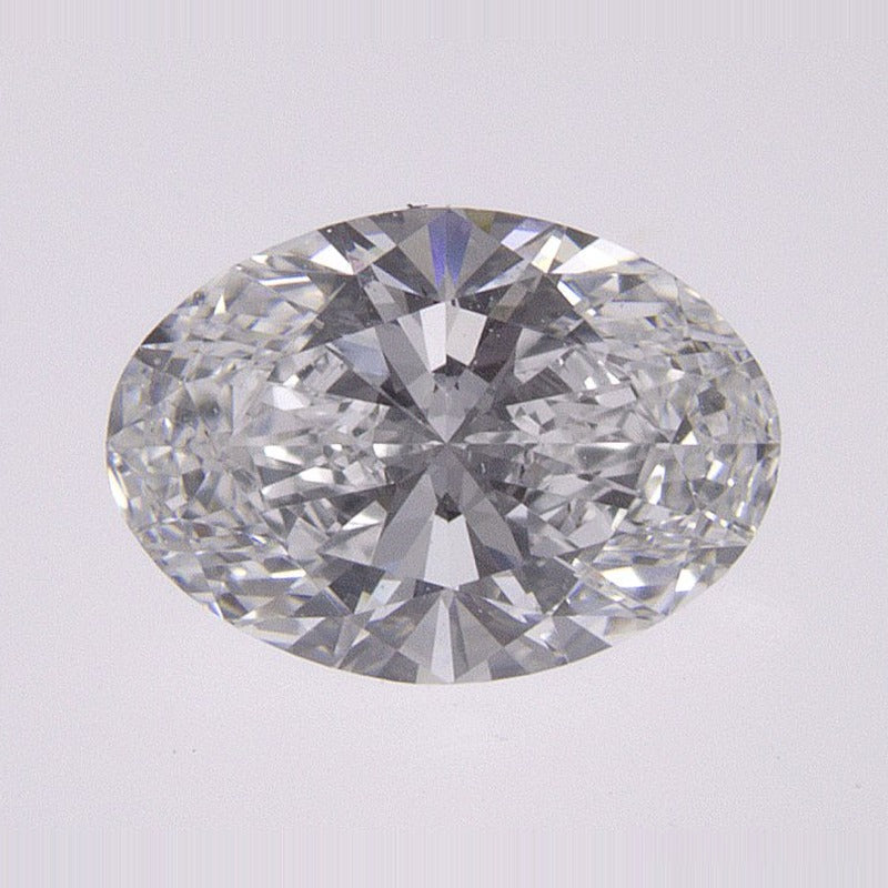 0.79 ct lab-grown diamond, oval cut | Sapphire Row · cut7