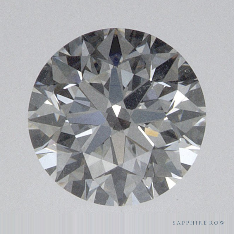 0.70 ct Natural Diamond – H SI1 – Round Cut – GIA Certified — Sapphire Row · cut7