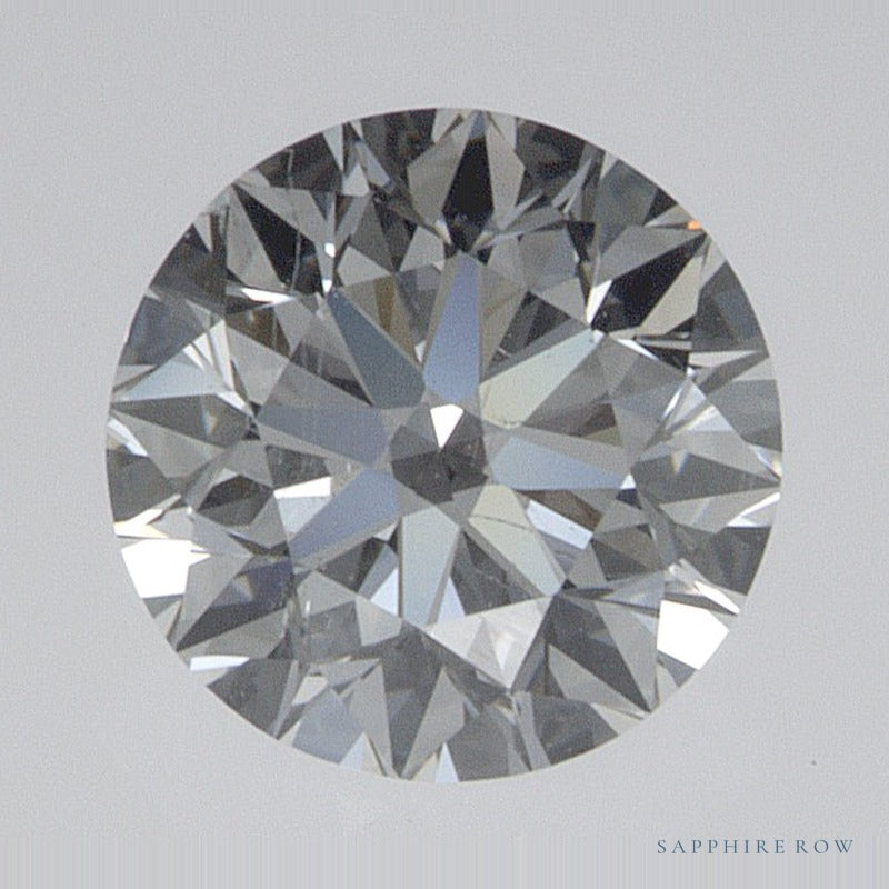 0.70 ct Natural Diamond – H SI2 – Round Cut – GIA Certified — Sapphire Row · cut7