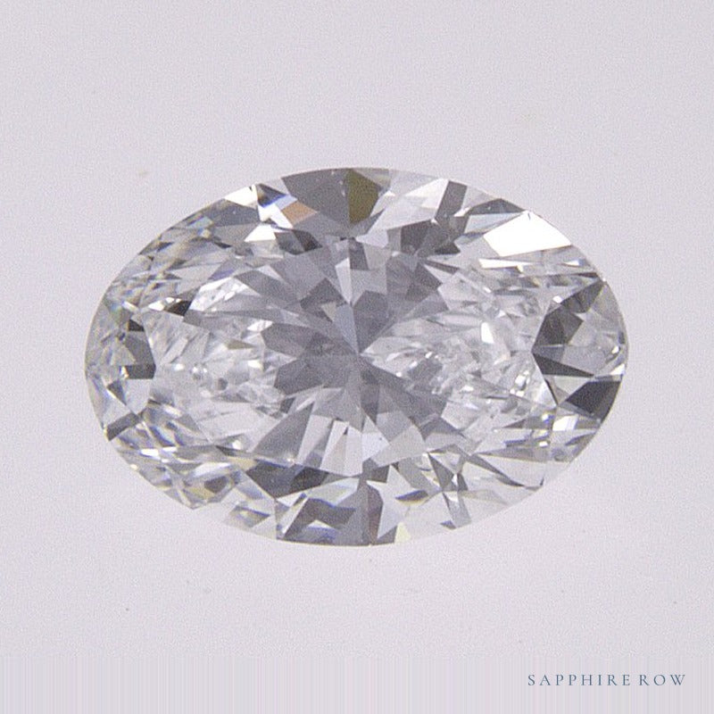 0.52 ct Lab-Grown Diamond – D VVS2 – Oval Cut – IGI Certified — Sapphire Row · cut7