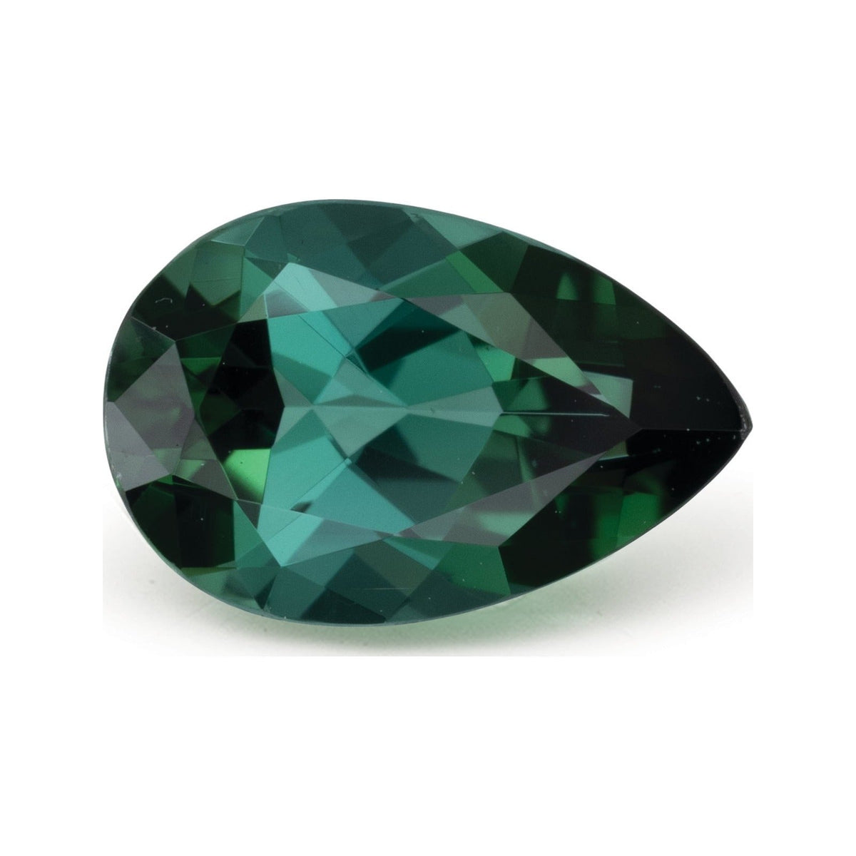 1.04 ct Natural Indicolite Tourmaline – Pear Cut — Sapphire Row · cut7