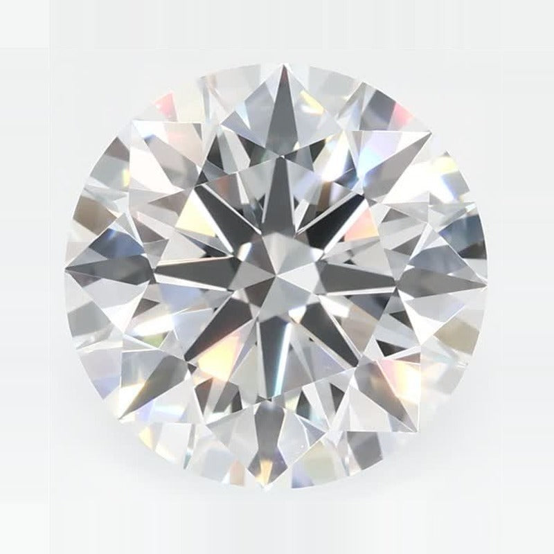 2.66 ct lab-grown diamond, round cut | Sapphire Row · cut7