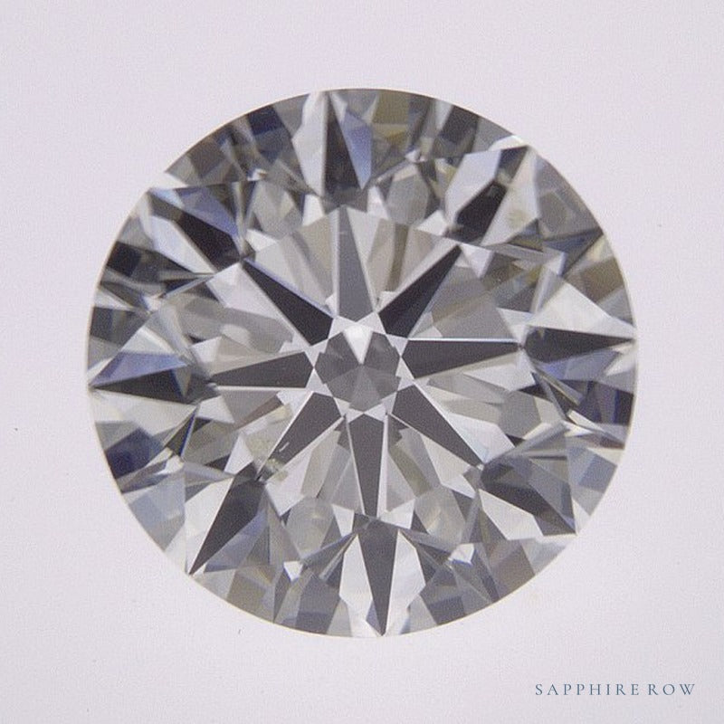 2.50 ct natural diamond, round cut | Sapphire Row · cut7