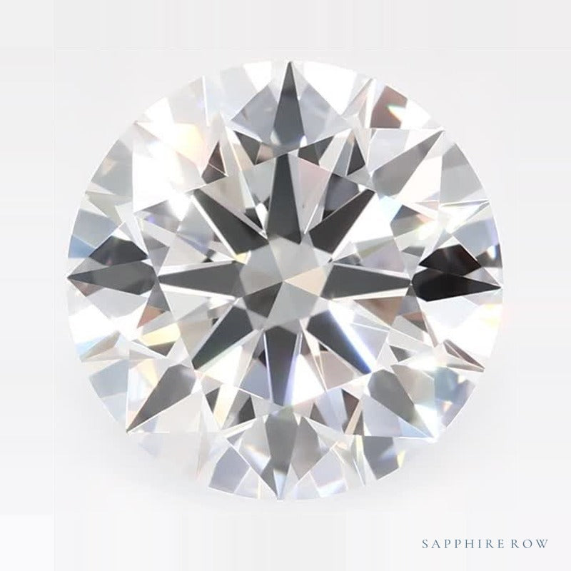 2.41 ct Lab-Grown Diamond – D VVS1 – Round Cut – GCAL Certified — Sapphire Row · cut7
