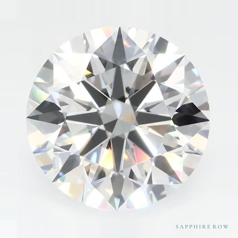 2.37 ct Lab-Grown Diamond – D VVS2 – Round Cut – GCAL Certified — Sapphire Row · cut7