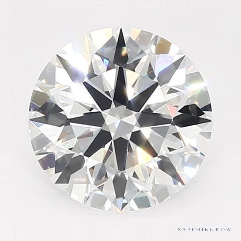1.90 ct Lab-Grown Diamond – D VVS1 – Round Cut – GCAL Certified — Sapphire Row · cut7