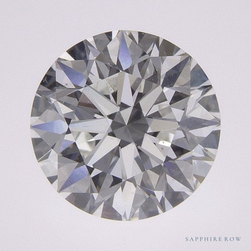 1.61 ct Natural Diamond – H SI1 – Round Cut – GIA Certified — Sapphire Row · cut7