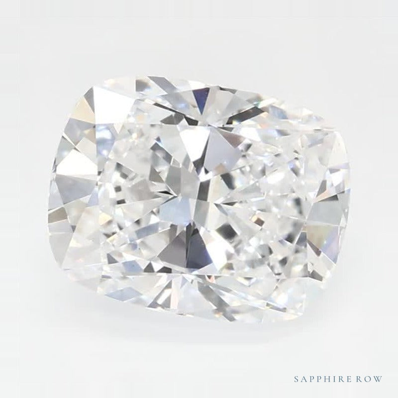 1.51 ct Lab-Grown Diamond – E VS1 – Elongated Cushion Cut – GCAL Certified — Sapphire Row · cut7