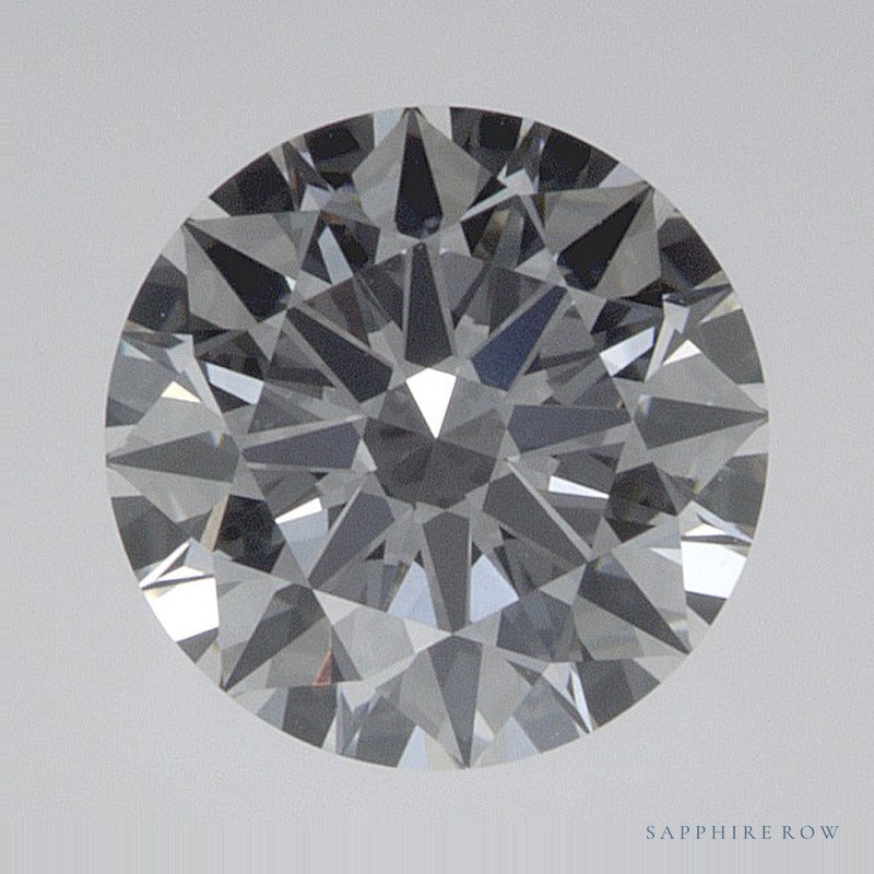1.03 ct Lab-Grown Diamond – D VVS2 – Round Cut – IGI Certified — Sapphire Row · cut7