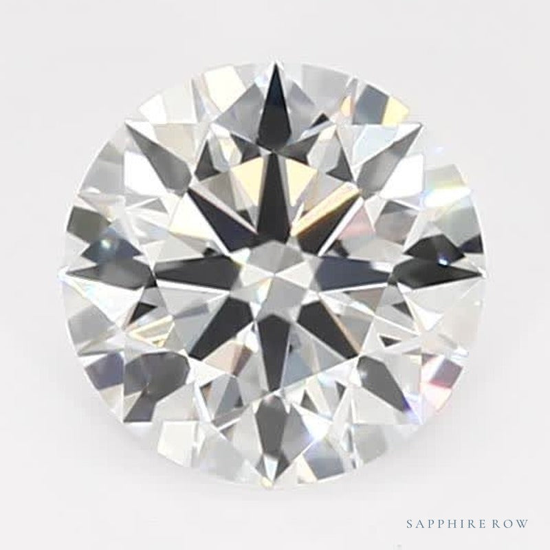 1.02 ct Lab-Grown Diamond – D VVS2 – Round Cut – GCAL Certified — Sapphire Row · cut7