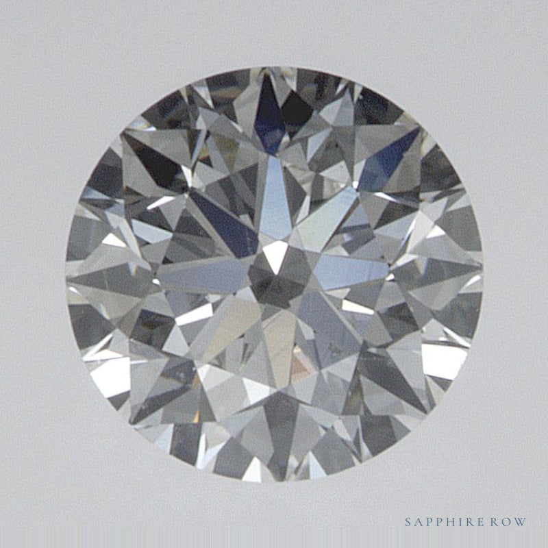 0.58 ct Natural Diamond – H SI1 – Round Cut – GIA Certified — Sapphire Row · cut7