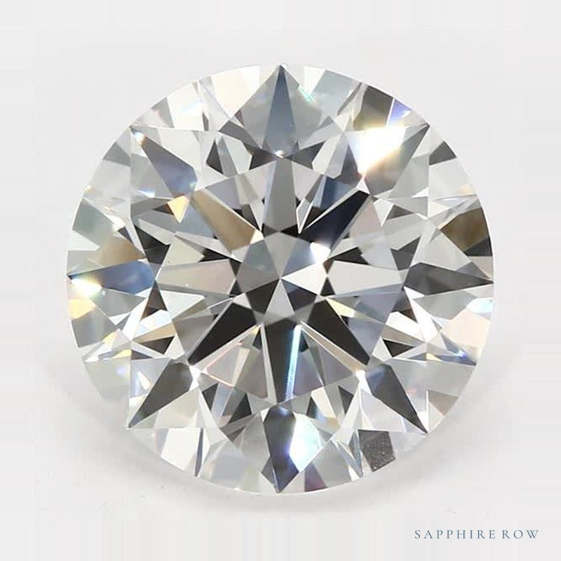 3.03 ct Lab-Grown Diamond – G VS1 – Round Cut – GCAL Certified — Sapphire Row · cut7
