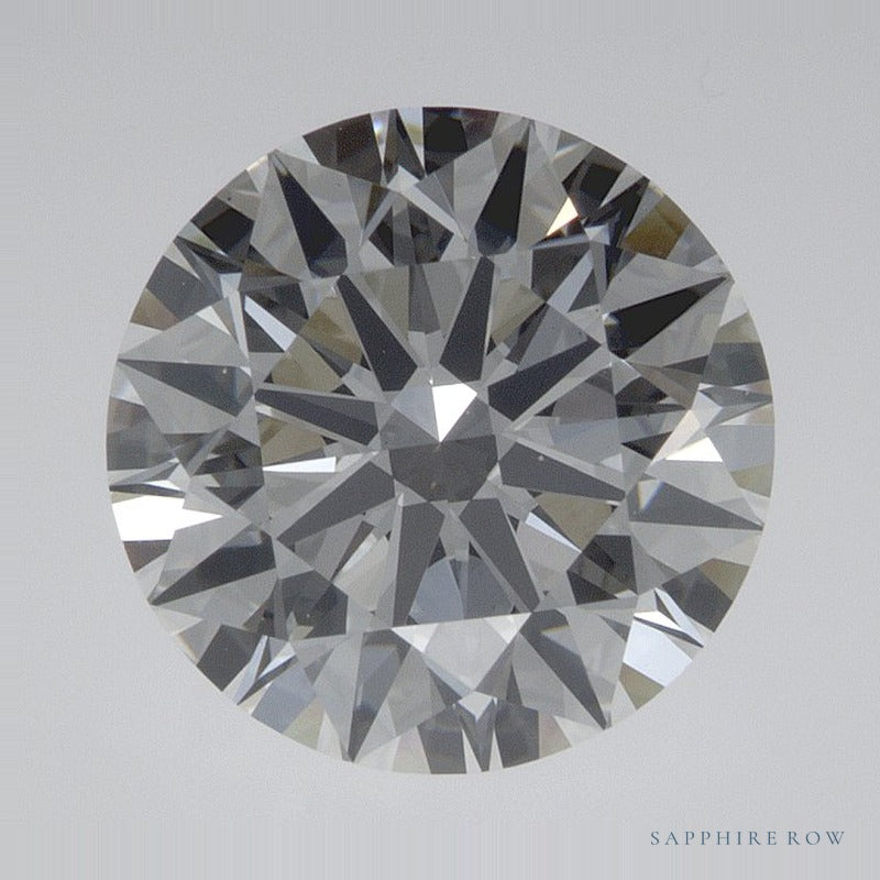 2.90 ct Lab-Grown Diamond – E VS1 – Round Cut – IGI Certified — Sapphire Row · cut7