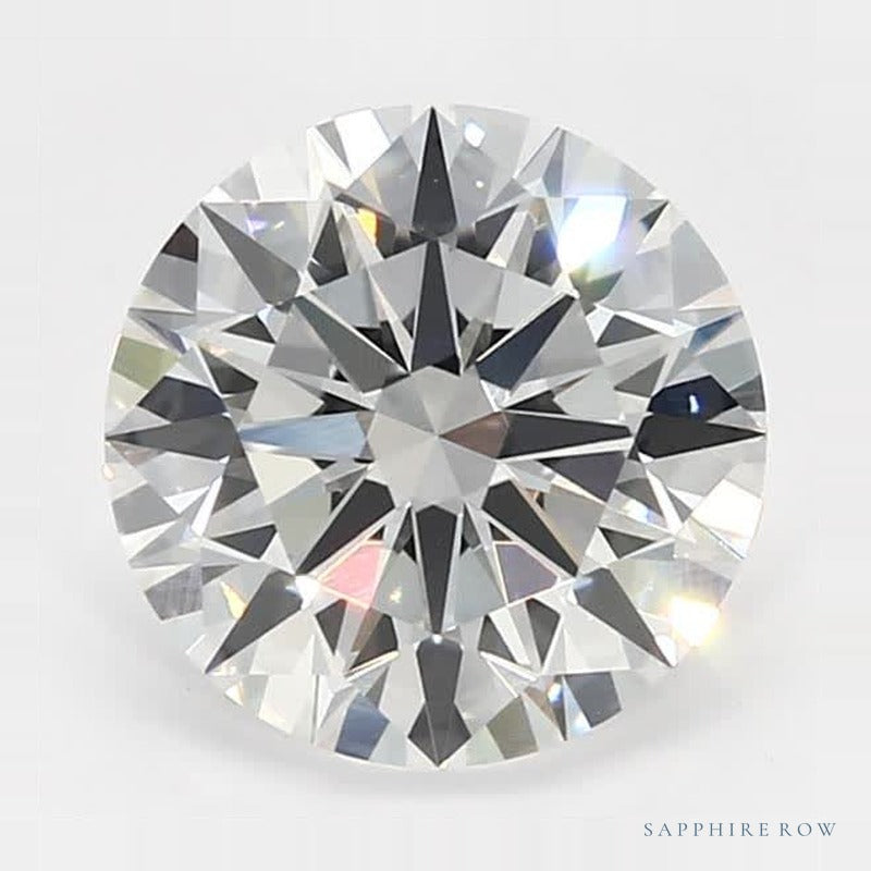 2.53 ct Lab-Grown Diamond – F VS1 – Round Cut – GCAL Certified — Sapphire Row · cut7