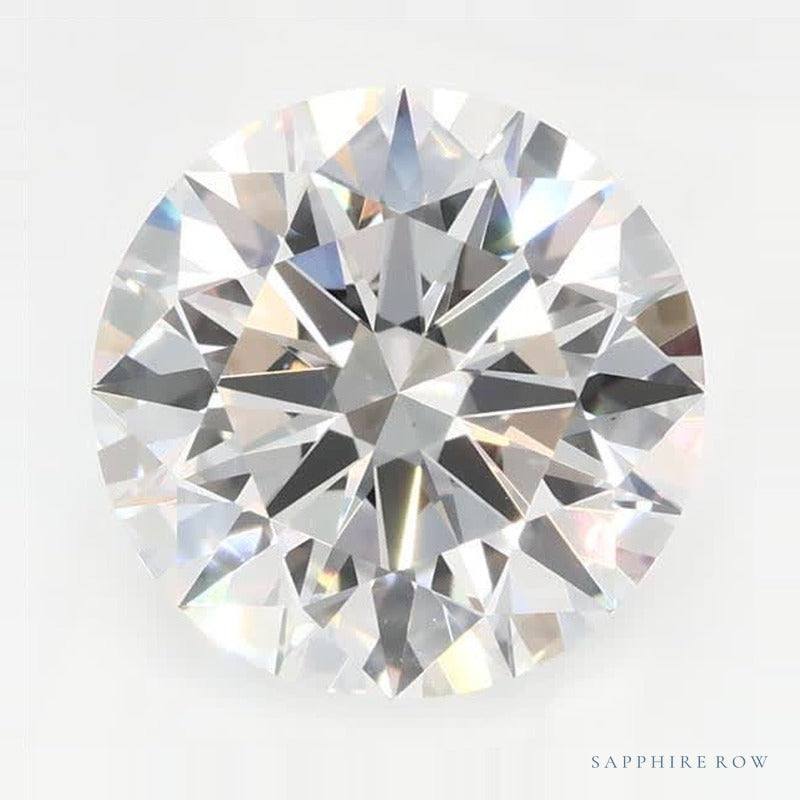 2.09 ct Lab-Grown Diamond – E VS2 – Round Cut – GCAL Certified — Sapphire Row · cut7