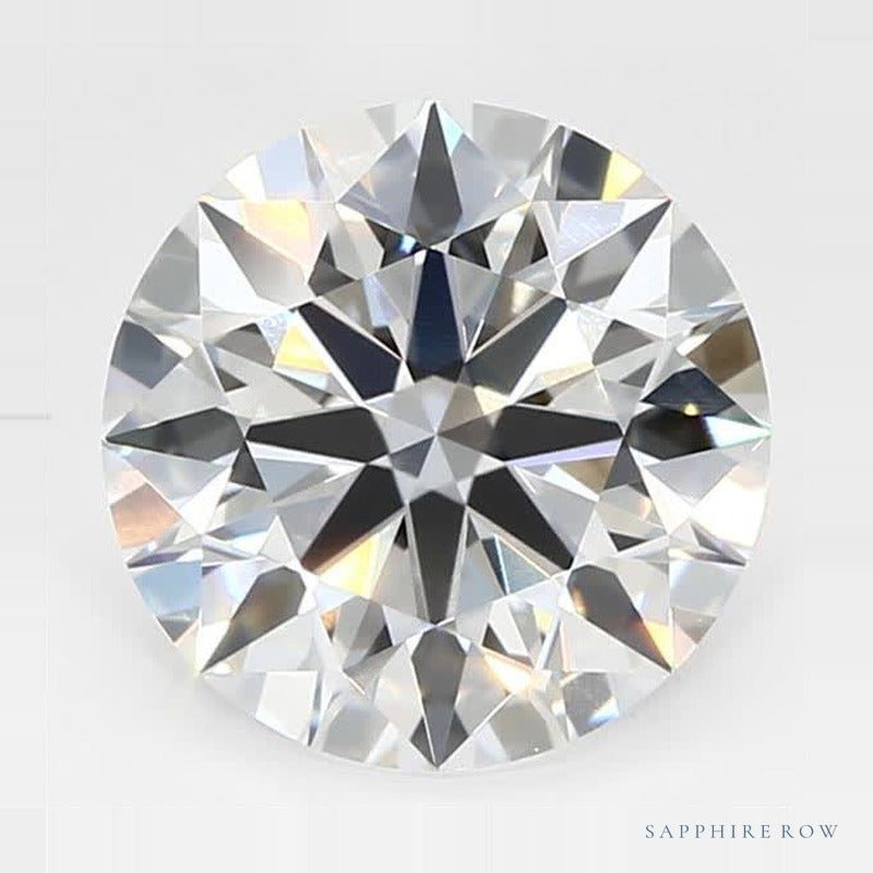 2.09 ct Lab-Grown Diamond – D VVS2 – Round Cut – GCAL Certified — Sapphire Row · cut7
