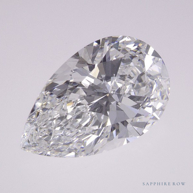 2.04 ct Lab-Grown Diamond – E VVS2 – Pear Cut – IGI Certified — Sapphire Row · cut7