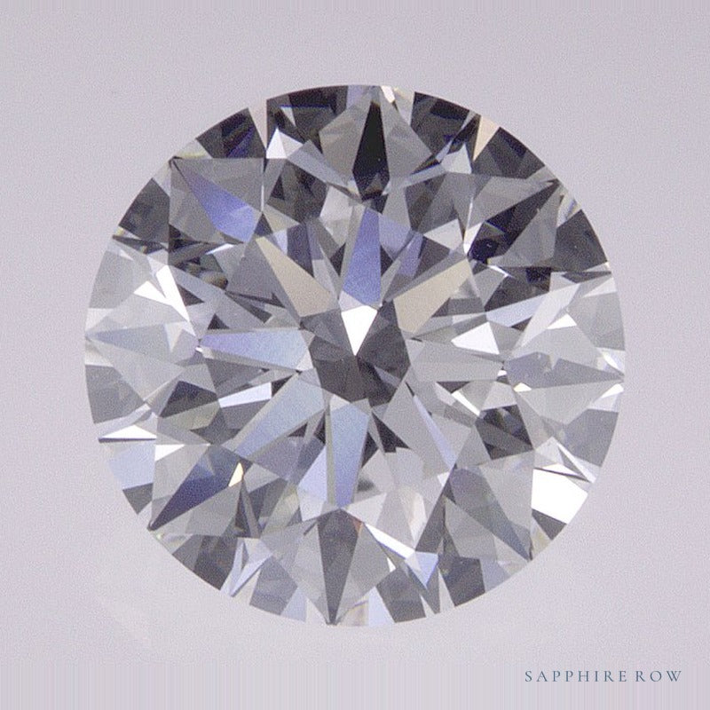 2.01 ct Lab-Grown Diamond – E VS1 – Round Cut – GCAL Certified — Sapphire Row · cut7