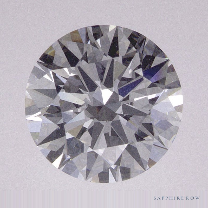1.74 ct Lab-Grown Diamond – D VVS2 – Round Cut – IGI Certified — Sapphire Row · cut7