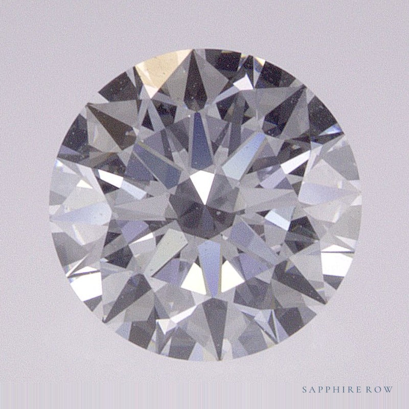 1.02 ct Lab-Grown Diamond – D VVS1 – Round Cut – IGI Certified — Sapphire Row · cut7