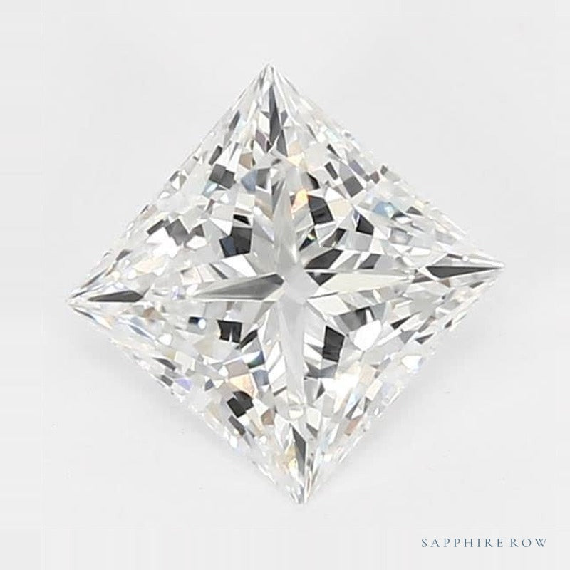 1.54 ct Lab-Grown Diamond – D VS1 – Square Cut – GCAL Certified — Sapphire Row · cut7