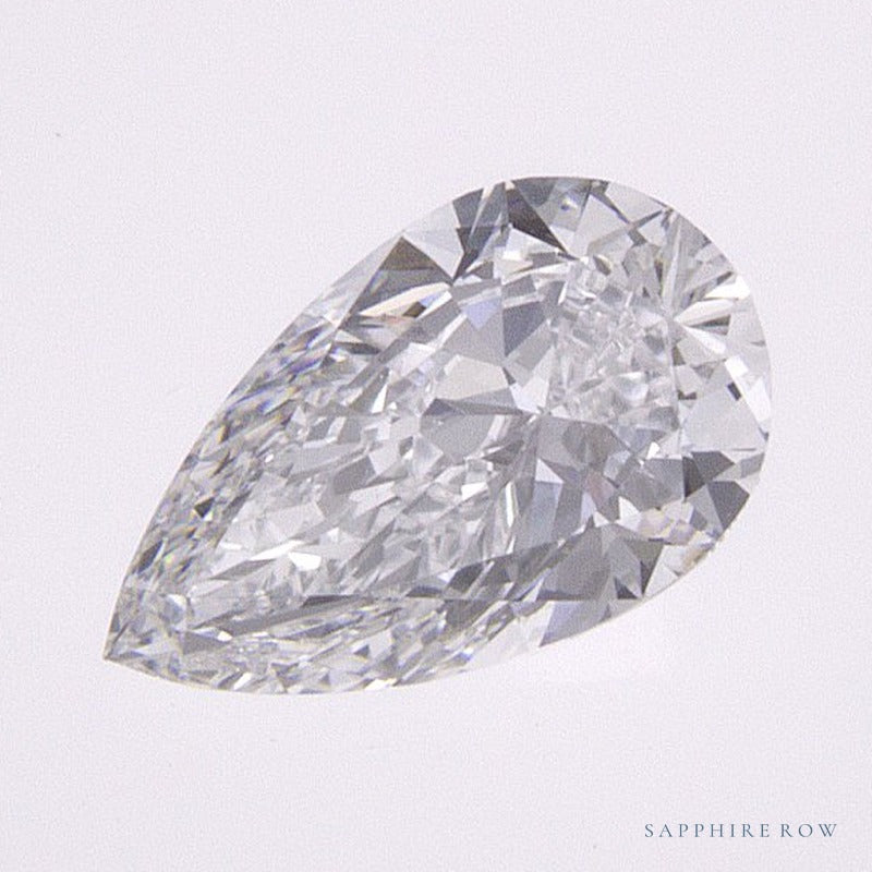0.47 ct Natural Diamond – D VS1 – Pear Cut – GIA Certified — Sapphire Row · cut7