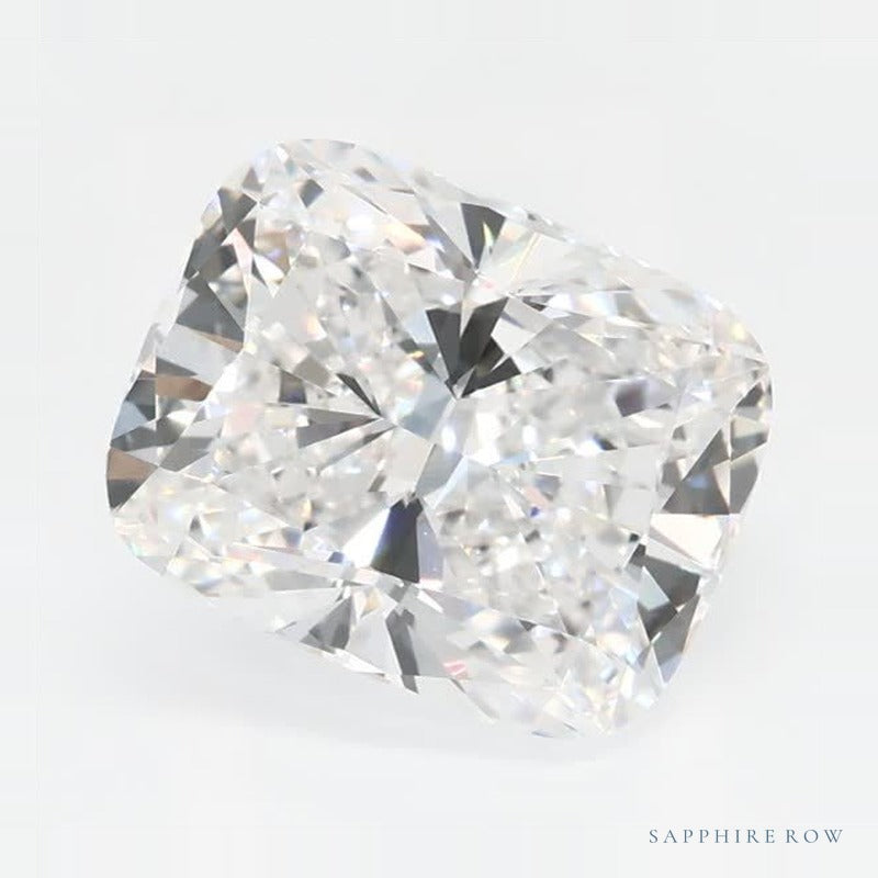 2.28 ct Lab-Grown Diamond – E VS1 – Elongated Cushion Cut – GCAL Certified — Sapphire Row · cut7