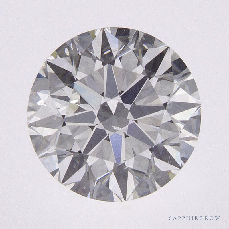 2.05 ct Natural Diamond – I SI2 – Round Cut – GIA Certified — Sapphire Row · cut7