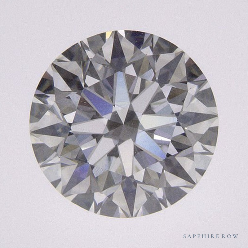 1.25 ct Natural Diamond – H VS1 – Round Cut – GIA Certified — Sapphire Row · cut7