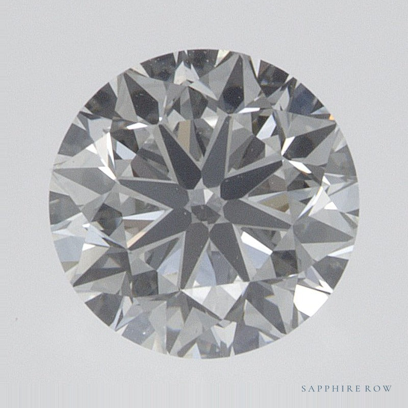 0.93 ct Natural Diamond – H VS1 – Round Cut – GIA Certified — Sapphire Row · cut7