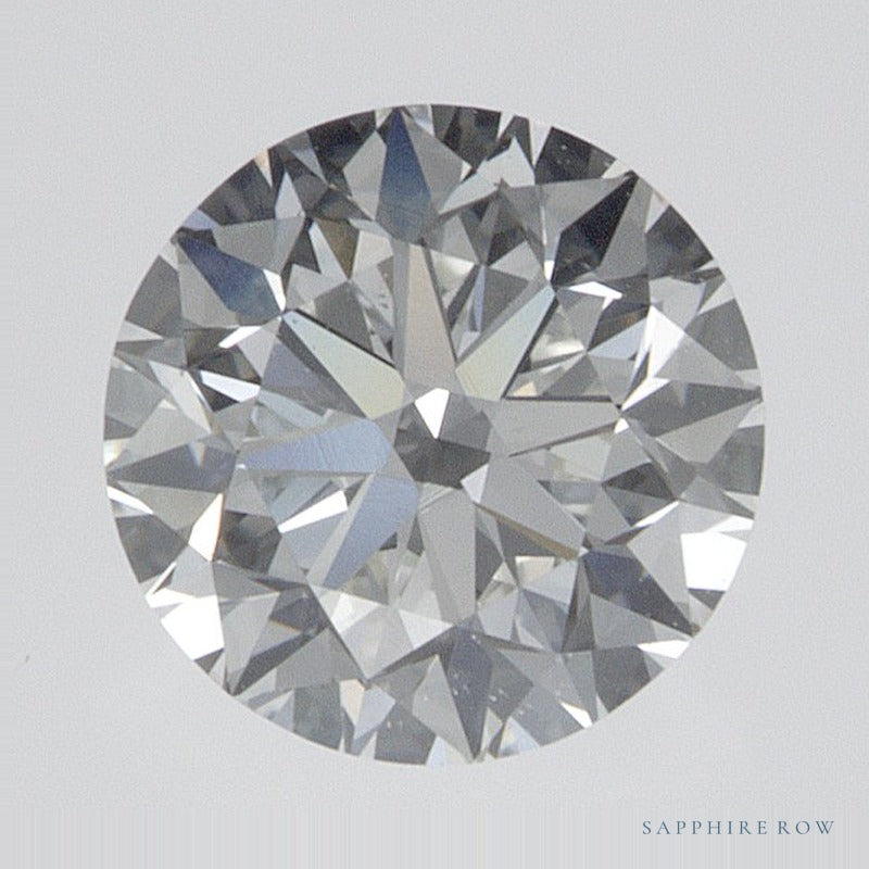0.91 ct Natural Diamond – H VS1 – Round Cut – GIA Certified — Sapphire Row · cut7