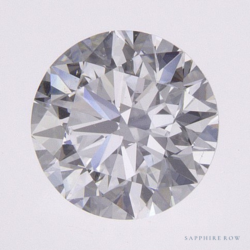 0.81 ct Natural Diamond – D SI1 – Round Cut – GIA Certified — Sapphire Row · cut7
