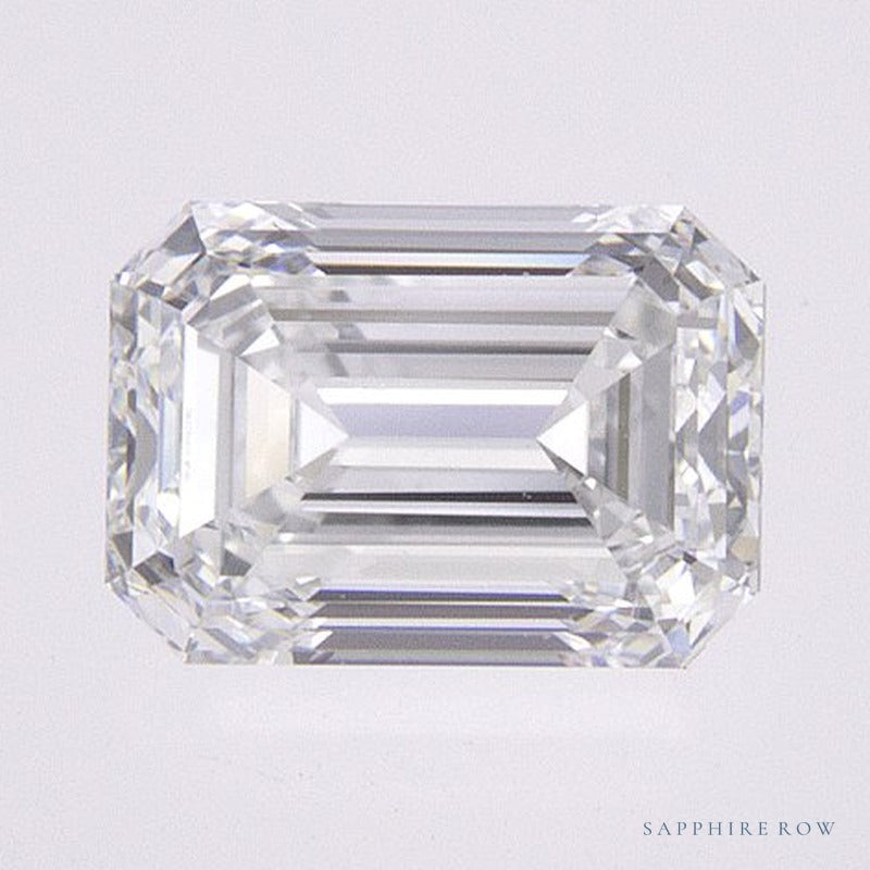 0.81 ct Natural Diamond – E VS2 – Emerald Cut – GIA Certified — Sapphire Row · cut7