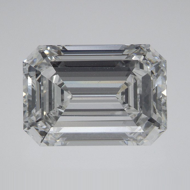 3.09 ct lab-grown diamond, emerald cut | Sapphire Row · cut7