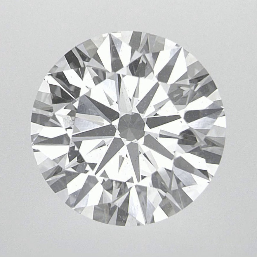 3.02 ct lab-grown diamond, round cut | Sapphire Row · cut7