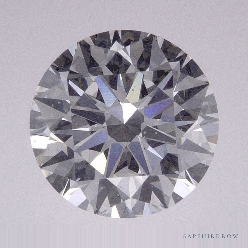 2.78 ct lab-grown diamond, round cut | Sapphire Row · cut7