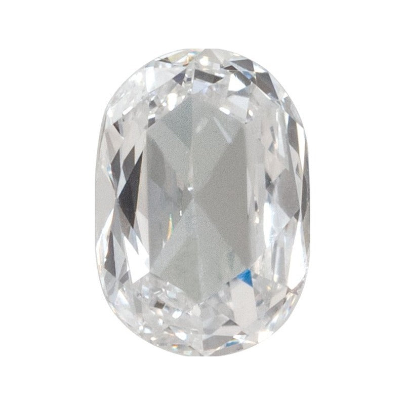 0.10 ct Natural Diamond – GHI VS/SI1 – Oval Cut – Rose-Cut — Sapphire Row · cut7