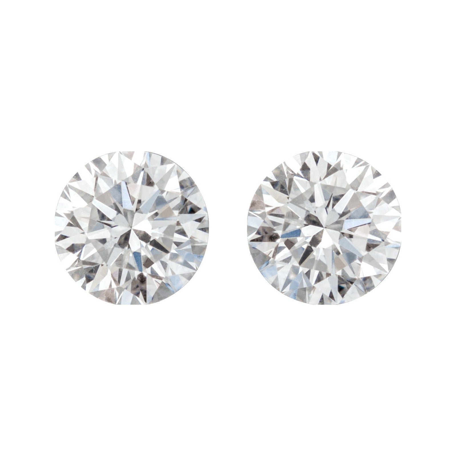 0.33 ct Lab-Grown Diamond – G-H SI1-SI2 – Round Cut — Sapphire Row · cut7