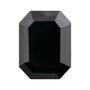 0.33 ct Natural Diamond (Color Enhanced) – Black Opaque – Emerald Cut — Sapphire Row · cut7