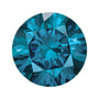 0.10 ct Natural Diamond (Color Enhanced) – Sky Blue SI – Round Cut — Sapphire Row · cut7