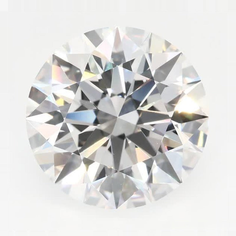 5.02 ct Lab-Grown Diamond – F VVS2 – Round Cut – GCAL Certified — Sapphire Row · cut7