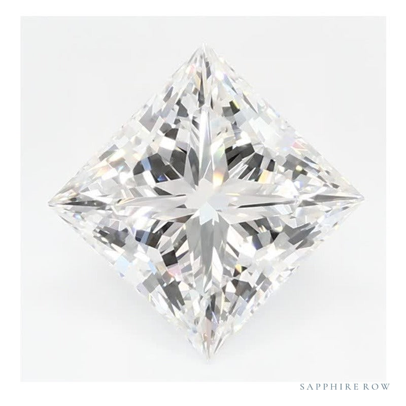 2.03 ct Lab-Grown Diamond – E VVS1 – Square Cut – GCAL Certified — Sapphire Row · cut7
