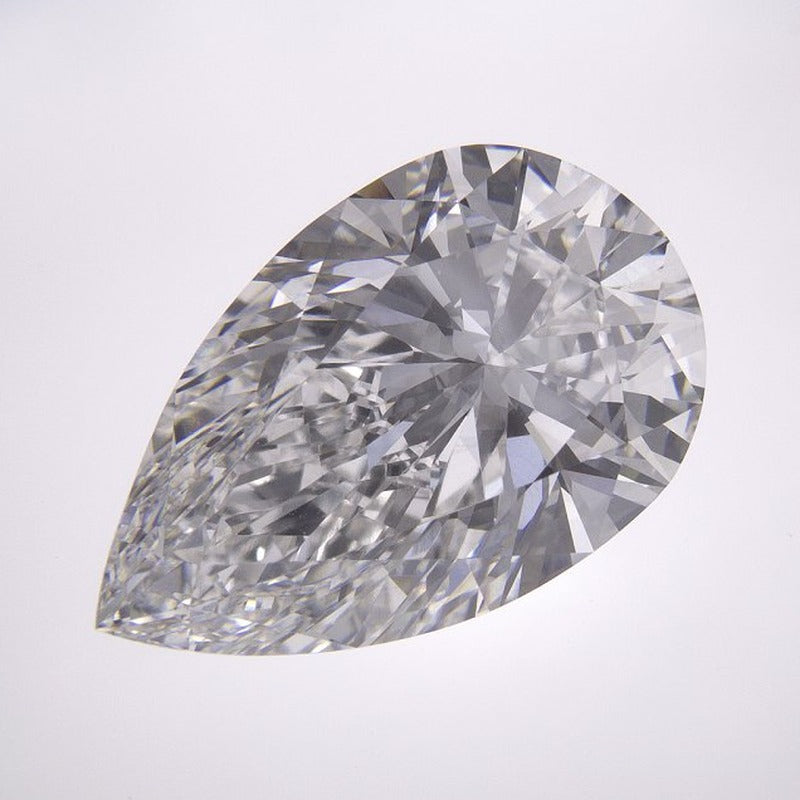 11.04 ct Lab-Grown Diamond – F VS1 – Pear Cut – IGI Certified — Sapphire Row · cut7