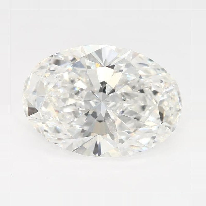 5.56 ct Lab-Grown Diamond – F VVS2 – Oval Cut – GCAL Certified — Sapphire Row · cut7