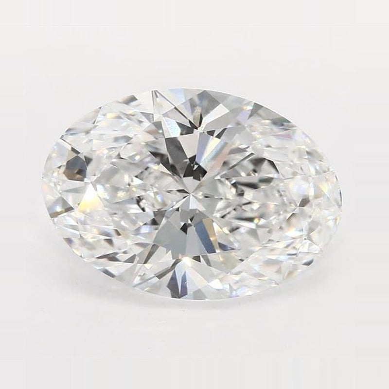 5.07 ct Lab-Grown Diamond – D VVS2 – Oval Cut – GCAL Certified — Sapphire Row · cut7
